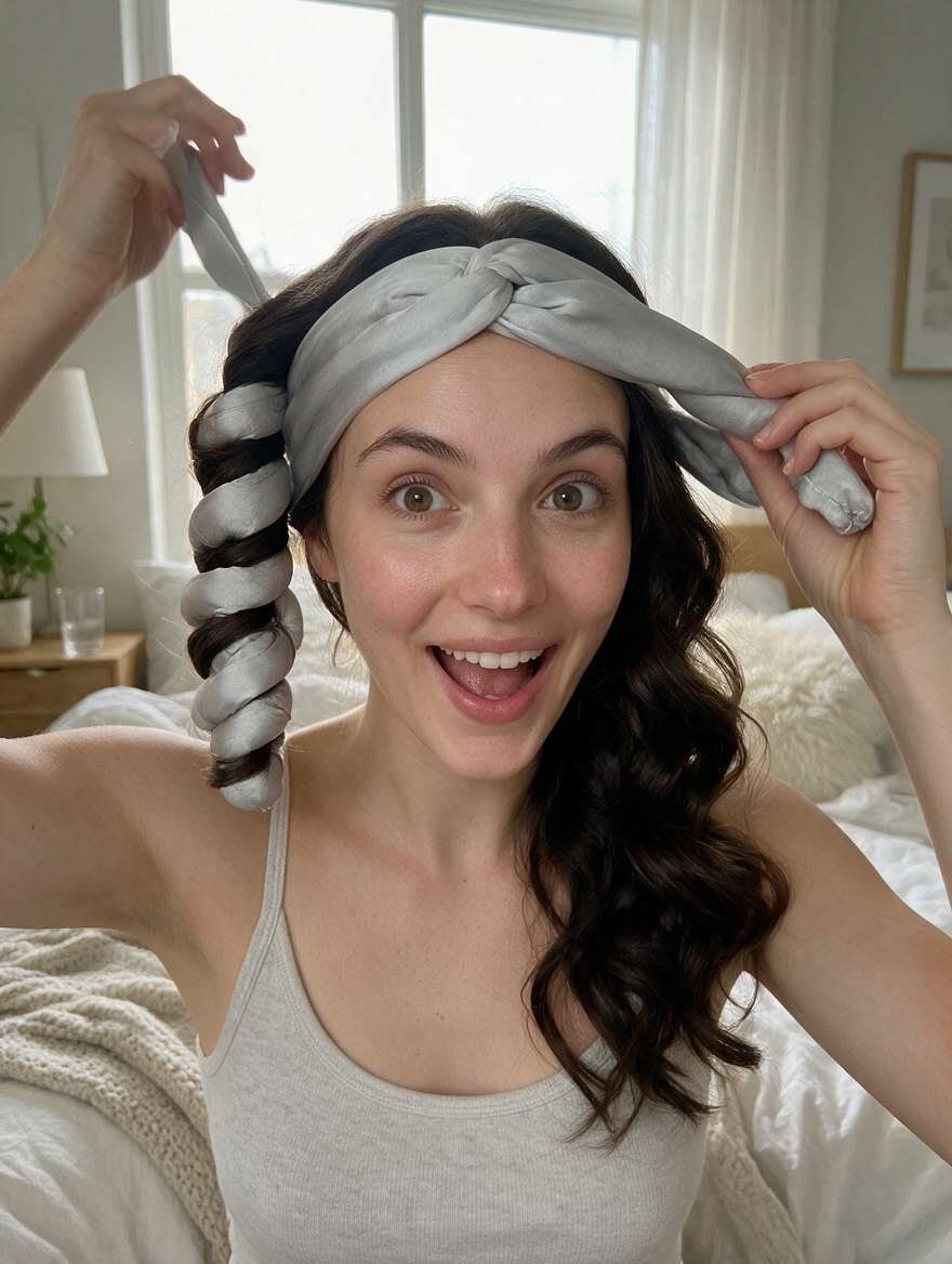 HaloraCo Kitsch Curling Headband
