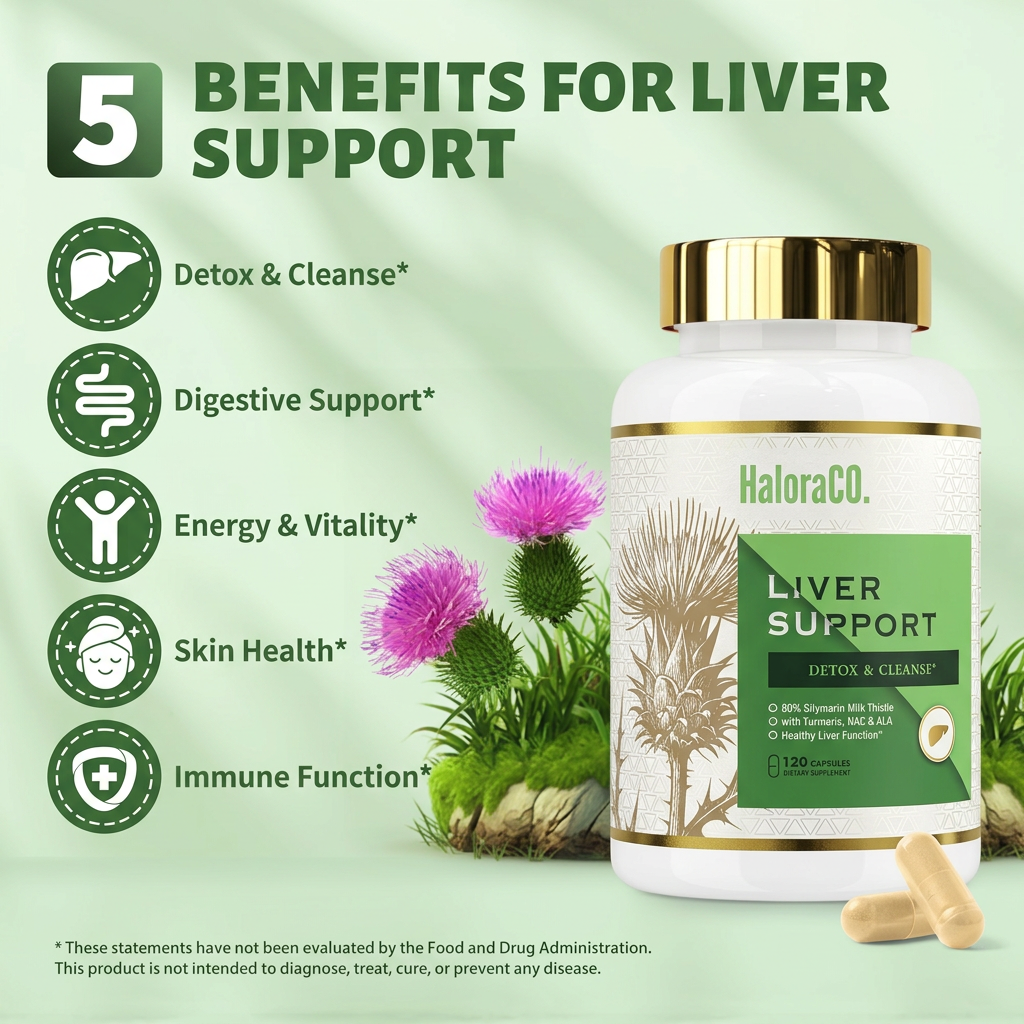 HaloraCO Liver Cleanse Detox, Repair & Support VIP