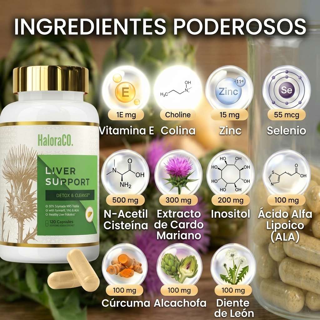 HaloraCO Crown Limpieza de Hígado VIP