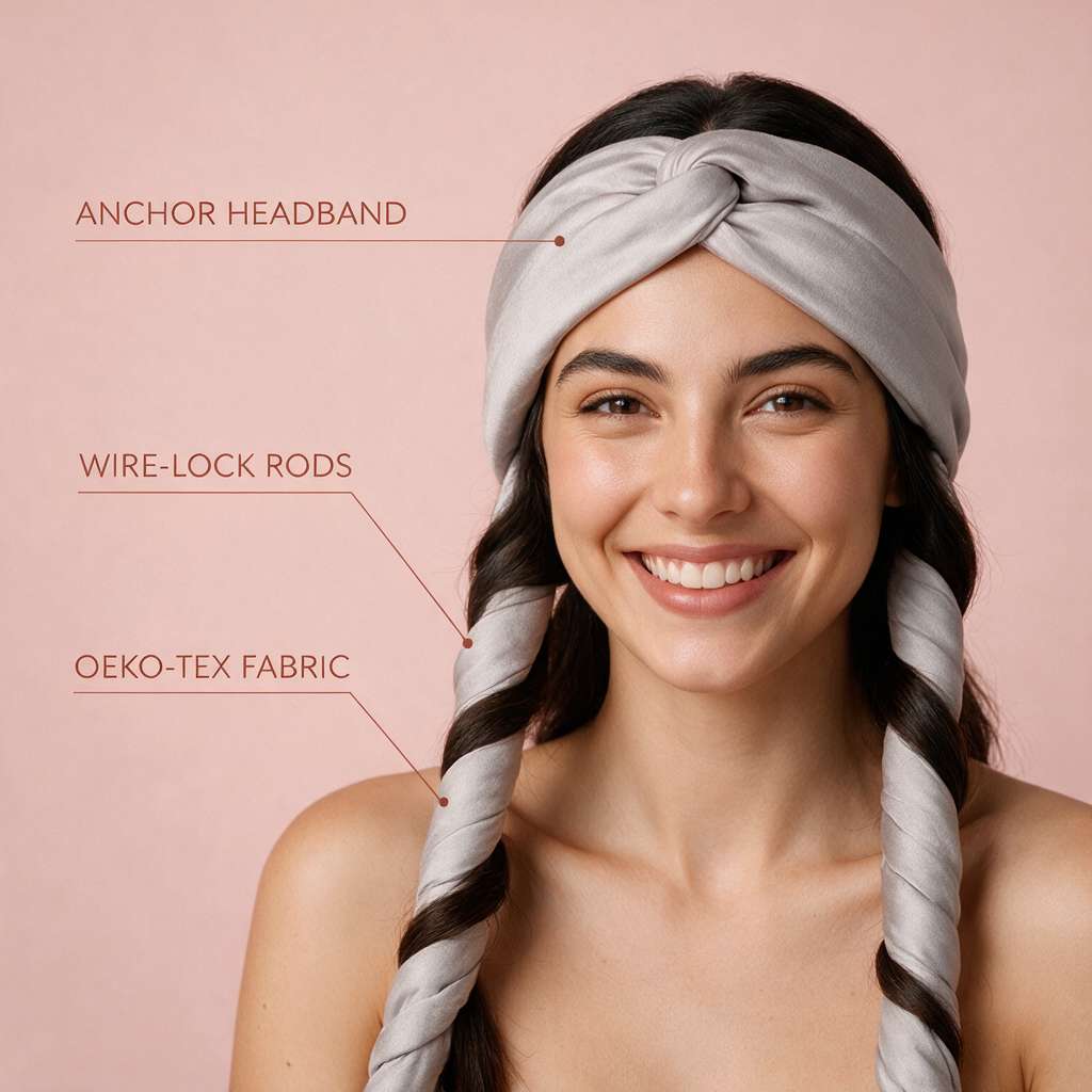 HaloraCo Kitsch Curling Headband