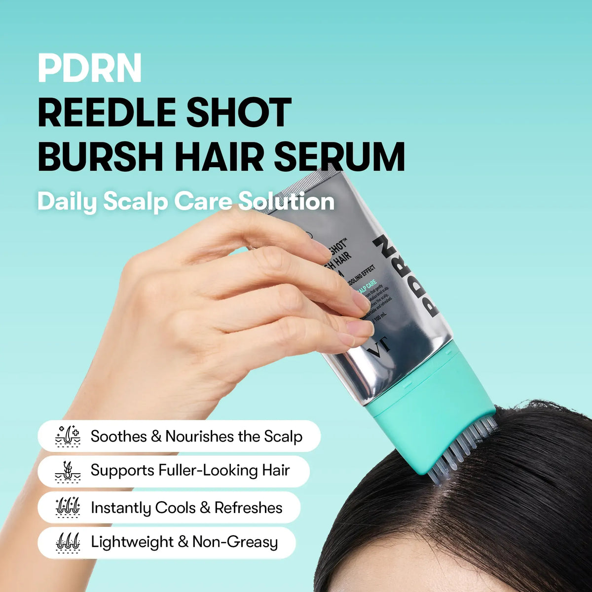 HaloraCo PDRN Reedle Shot Brush