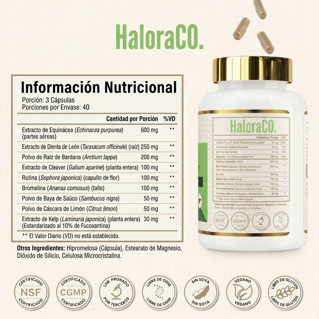HaloraCO Crown Limpieza de Hígado VIP